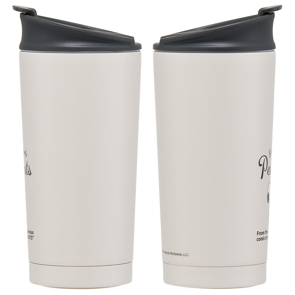 【送料無料】サーモ タンブラー 水筒 450ml 保温 保冷 ステンレス 蓋付き スケーター skater STBF5 スヌーピー SNOOPY ピーナッツ 女性 レディース