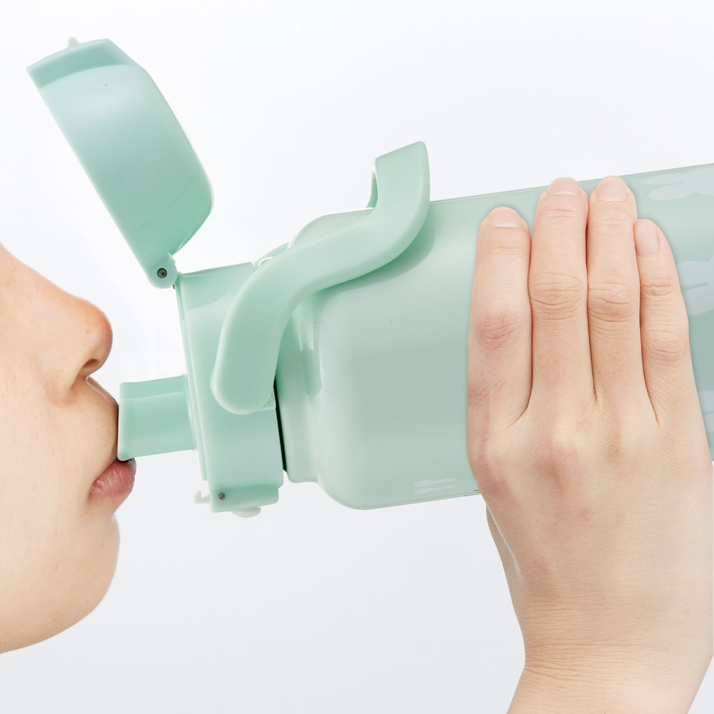 ハンドル付ワンプッシュダイレクトボトル 1000ml ミッフィー/STD10H_4973307649080
