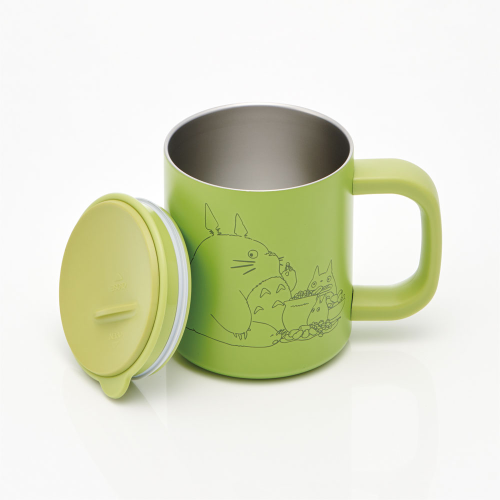 【送料無料】フタ付き ステンレス マグ カップ コップ 330ml 保温 保冷 スケーター skater STMG4N となりのトトロ totoro スタジオジブリ 女性