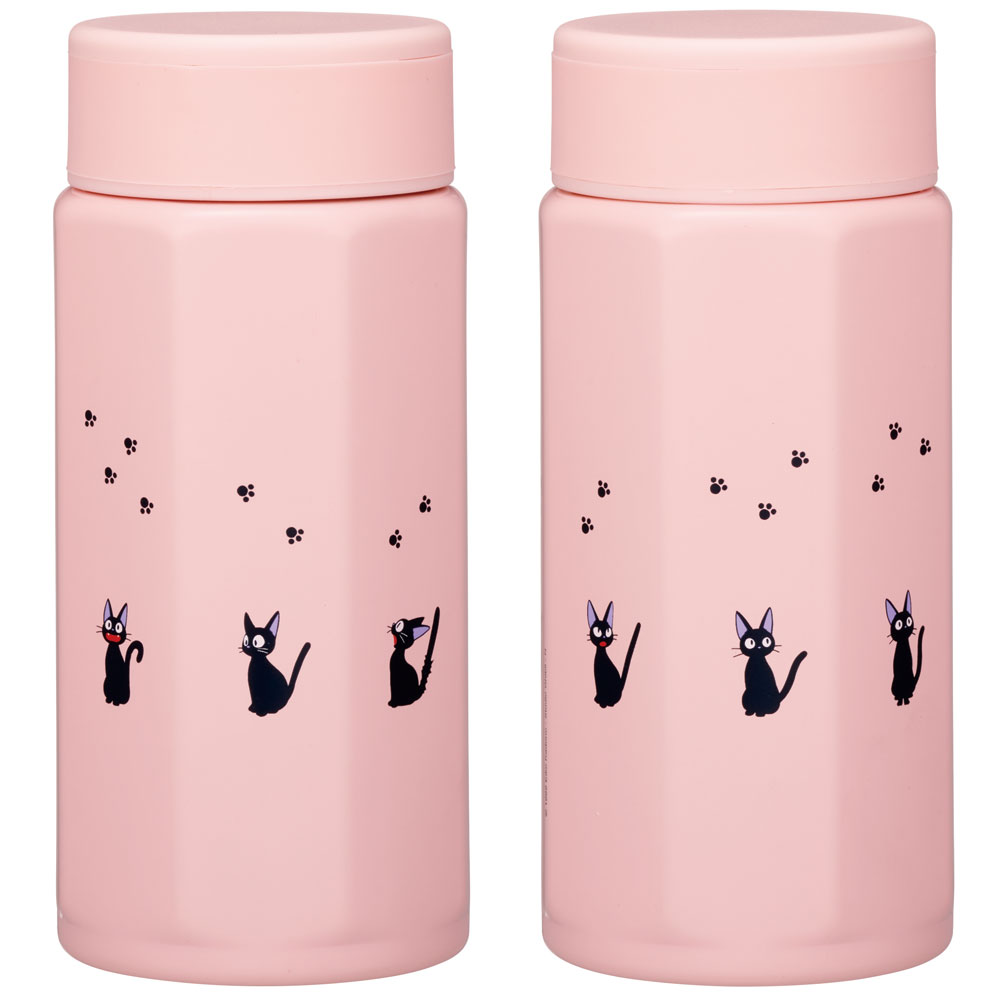 八角形 ステンレス マグ ボトル 水筒 350 350ml 直飲み 保温 保冷 おしゃれ スケーター skater STO4 魔女の宅急便 ジジ スタジオジブリ 女性