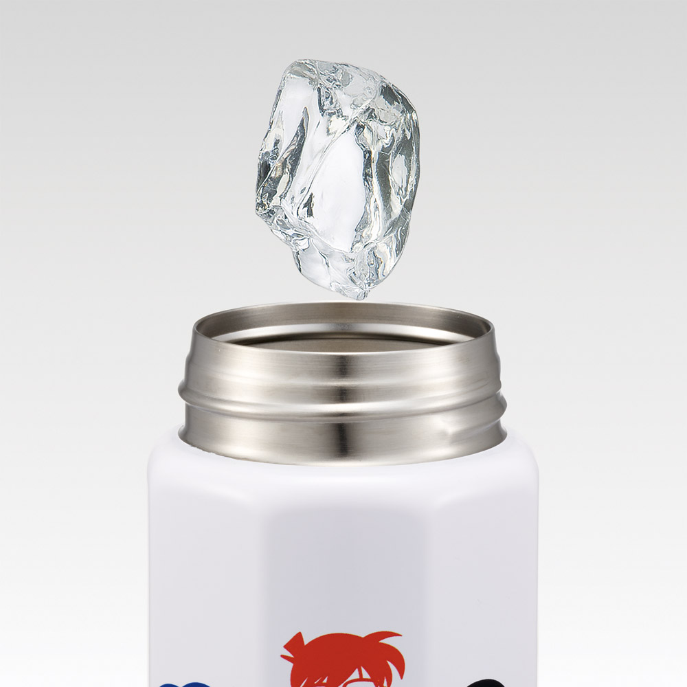 スケーター 水筒 500ml ステンレス 保冷 保温 直飲み 八角形 マグボトル 大人 キャラクター skater STO5 名探偵コナン グッズ【ステンレスボトル マグ ボトル 500 子供 かわいい】