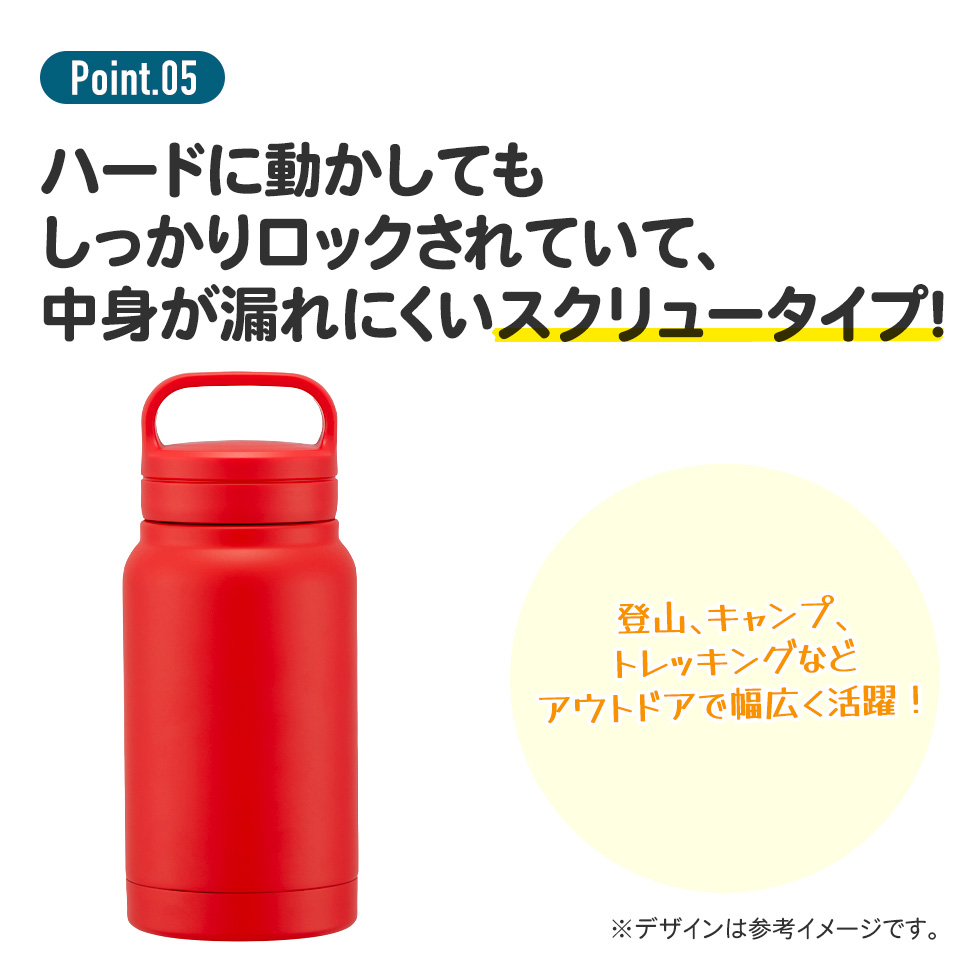 ステンレス マグボトル おすすめ 水筒 350ml 保温 保冷 skater 保温保冷 直飲み 軽量 スケーター STSC4 おぱんちゅうさぎ いちご おパンチュウサギ 女子【保冷保温 スクリューハンドル付き マイボトル おしゃれ シンプル】