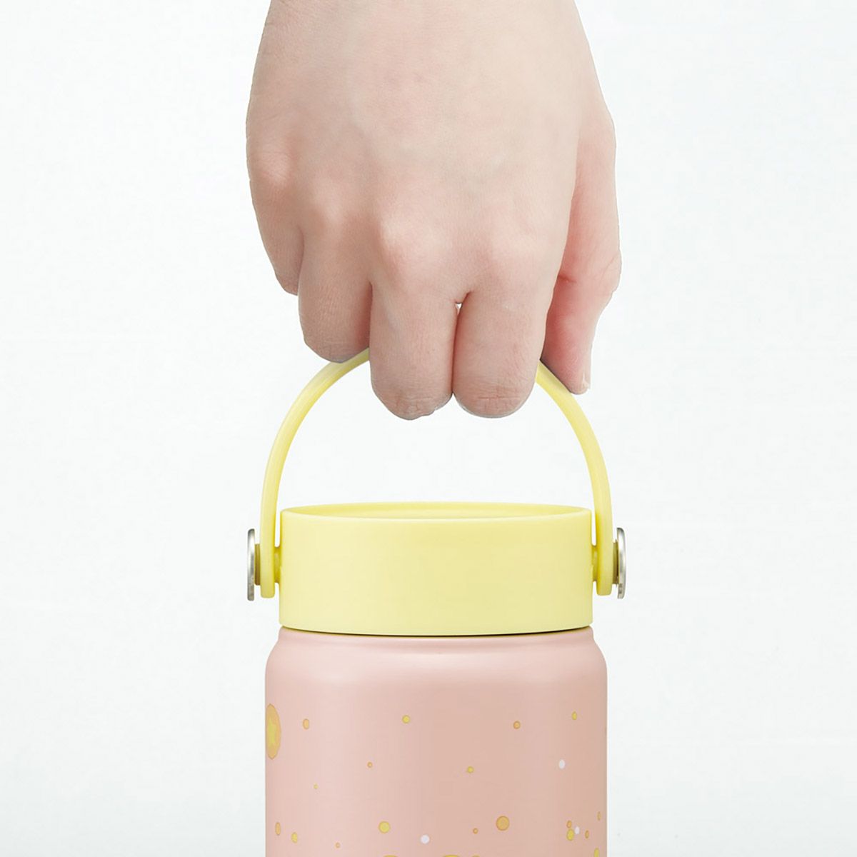 スケーター 水筒 マグボトル ソフトハンドル付き 保温 保冷 ステンレス ボトル 直飲み skater STSH5 スター・ウォーズ マンダロリアン・アンド・グローグー【保冷保温 マイボトル おしゃれ ハンドル付き 大人 子供】