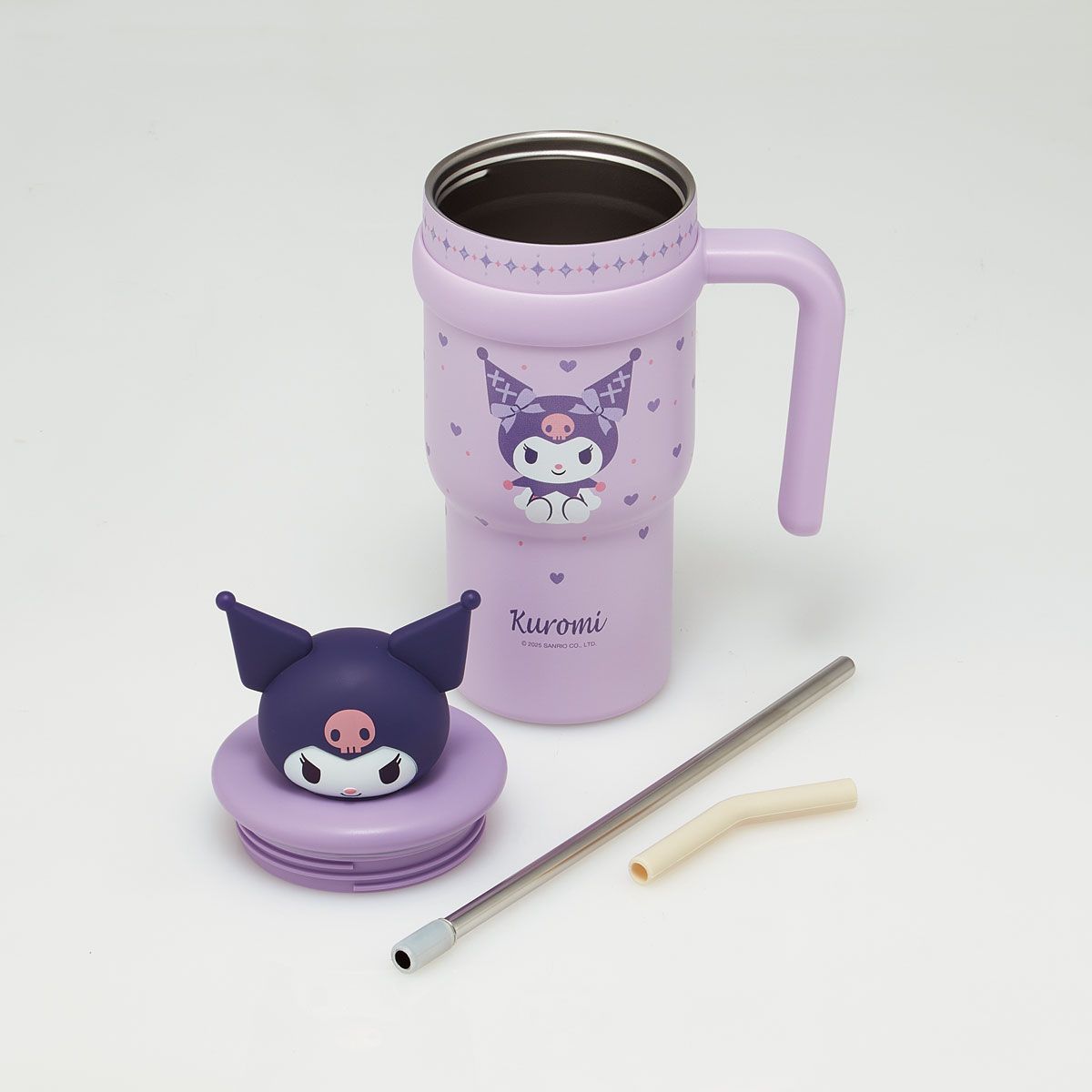 スケーター ハンドル付き ストロー タンブラー 700ml 保冷 専用