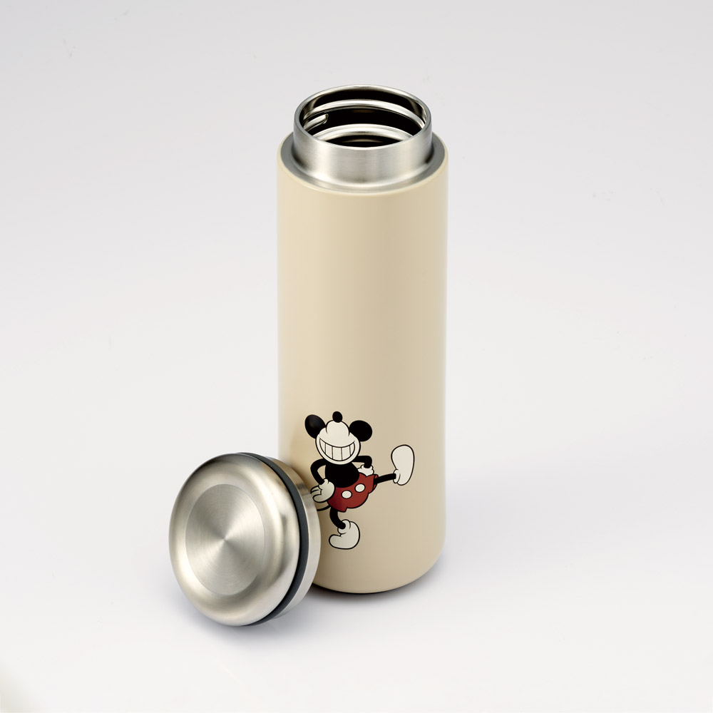ステンレス マグ ボトル 水筒 280ml 保温 保冷 真空二重構造 直飲み おしゃれ スケーター skater STX3 ミッキーマウス ミッキー Mickey 男の子 女の子【マイボトル ステンボトル 子供 キッズ 大人】