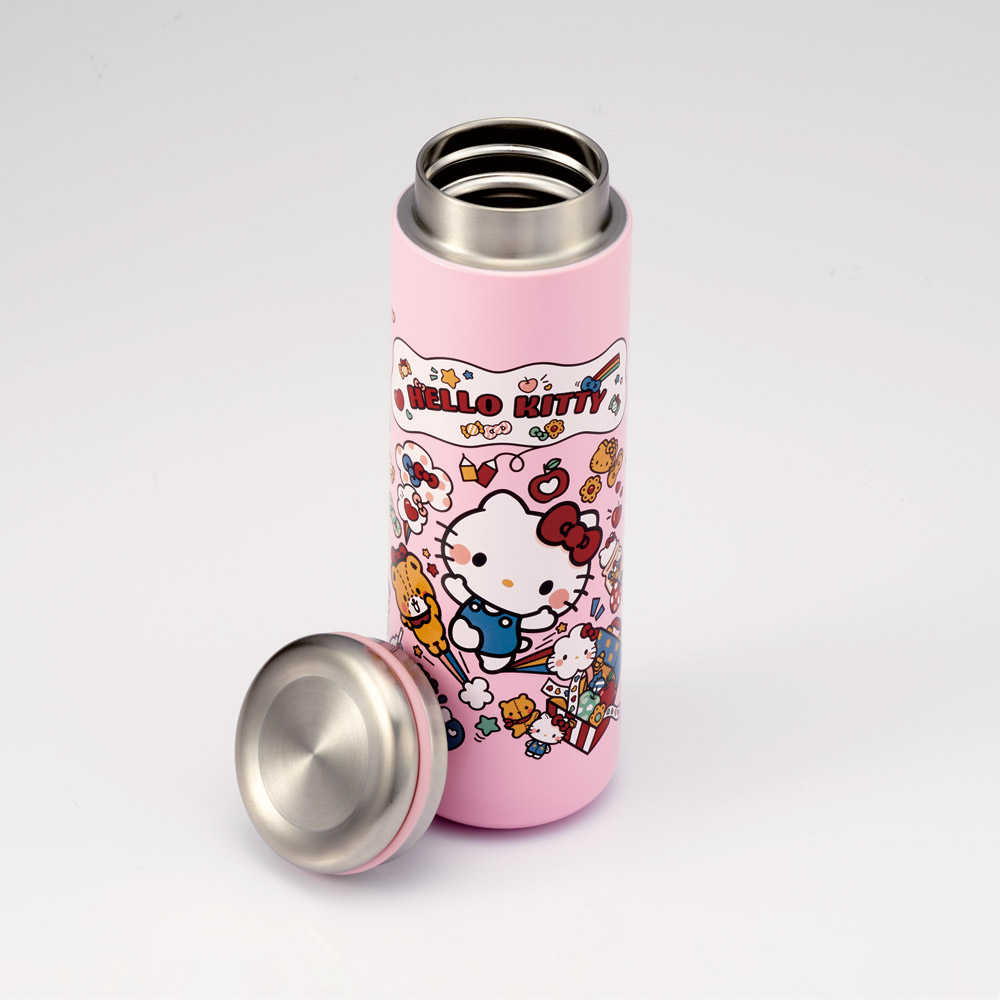 ステンレス マグ ボトル 水筒 280ml 保温 保冷 真空二重構造 直飲み おしゃれ スケーター skater STX3 キティ ハローキティ キティちゃん 女の子【マイボトル ステンボトル 子供 キッズ 大人】