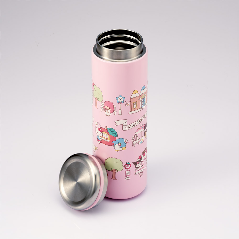 ステンレス マグ ボトル 水筒 450ml 保温 保冷 真空二重構造 直飲み おしゃれ スケーター skater STX5 サンリオ キャラクター 女の子