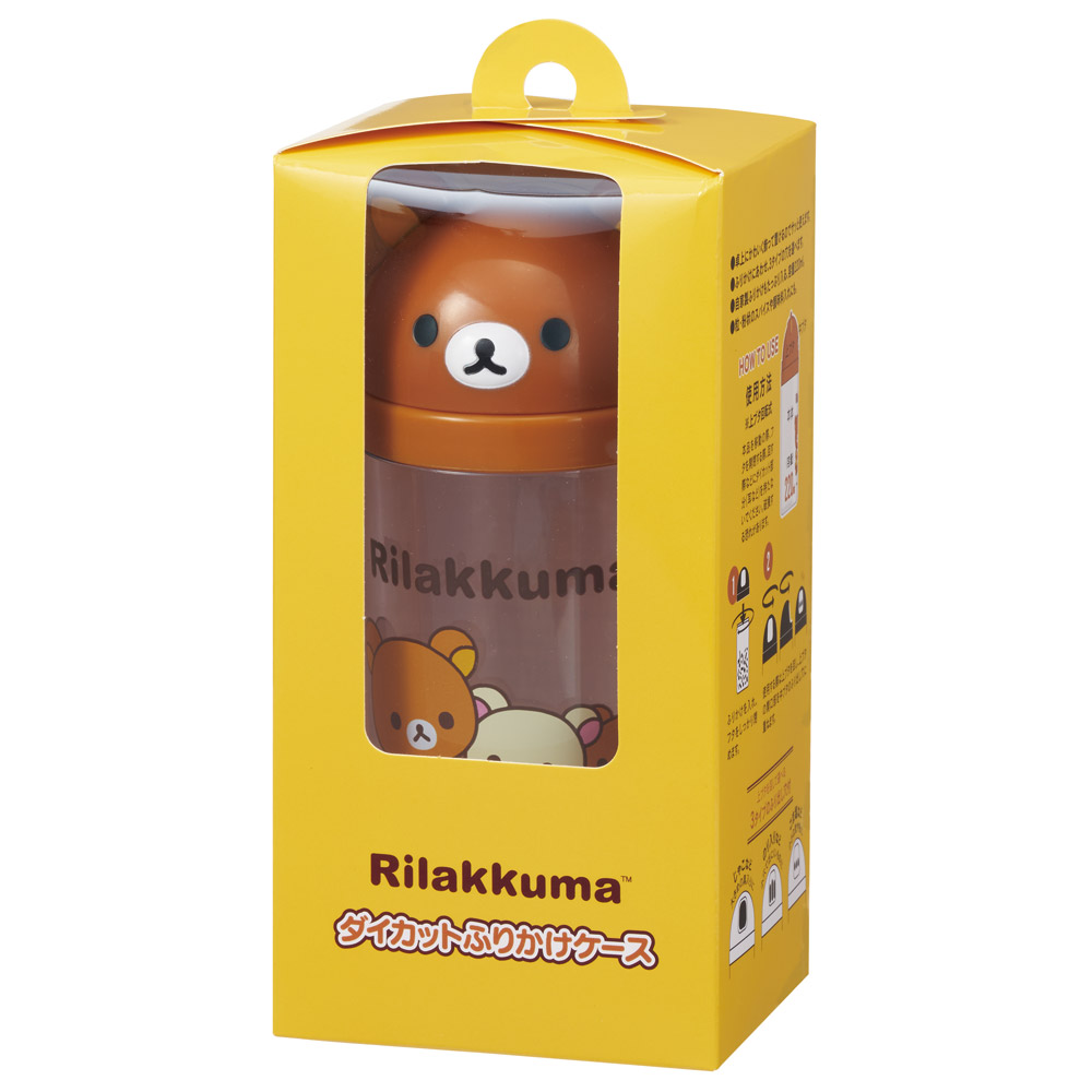 ダイカット ふりかけ ケース 220ml 粉 調味料 入れ キッチン 卓上 かわいい スケーター skater TW92D リラックマ Rilakkuma 女の子 女性 レディース