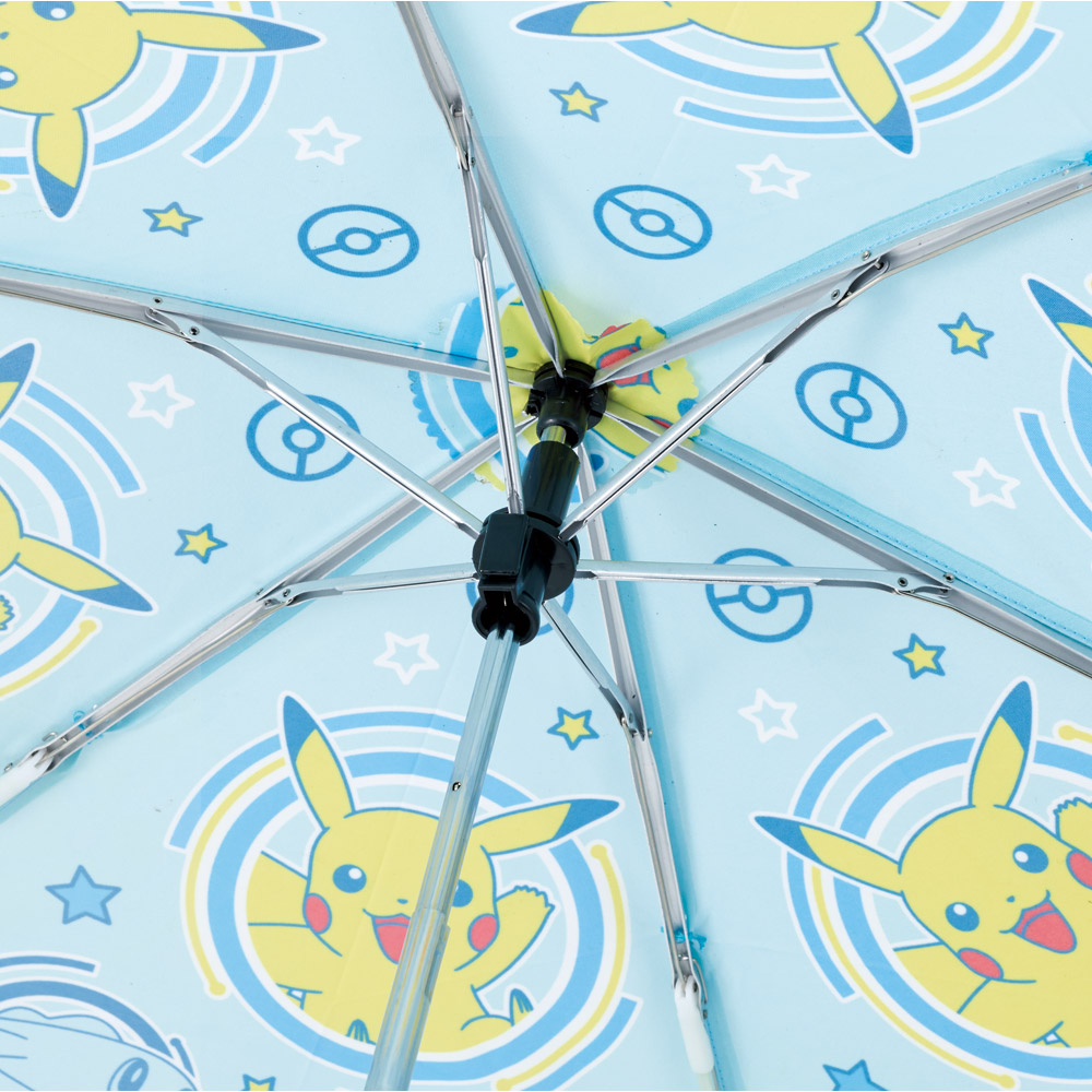【送料無料】折りたたみ傘 55cm 折り畳み傘 傘 軽量 手開き キッズ 子供用 キャラクター skater スケーター UBOT55C ポケットモンスター 2025 ポケモン ピカチュウ 男の子 【 レイン】