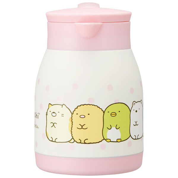 【送料無料】ステンレス卓上ポット 600ml すみっコぐらし／VSP6_4973307515583