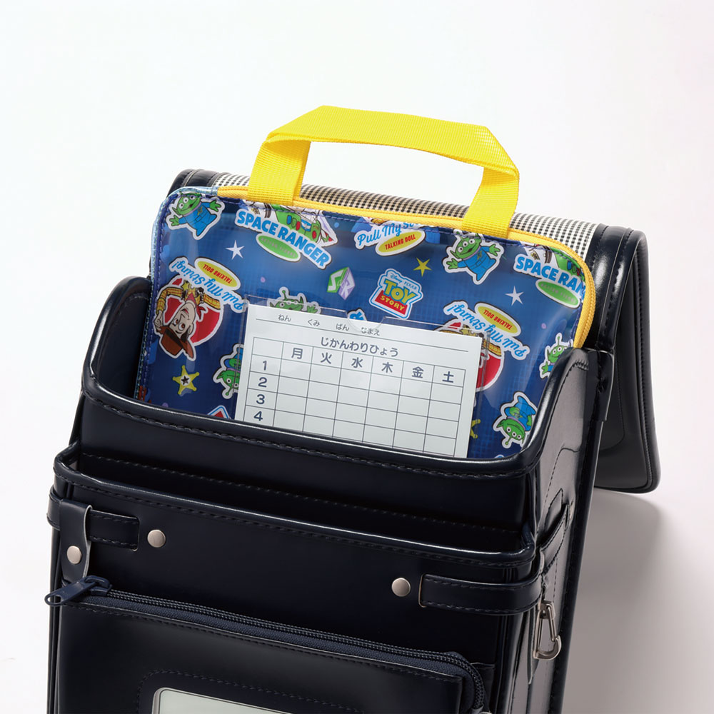 仕切り付き 連絡袋 a4 ファスナー 小学校 名前 時間割 連絡帳袋 キャラクター skater スケーター ZRF1 トイストーリー トイ・ストーリー 男の子 女の子【れんらく袋 小学生 取っ手 ファスナーケース ランドセル】