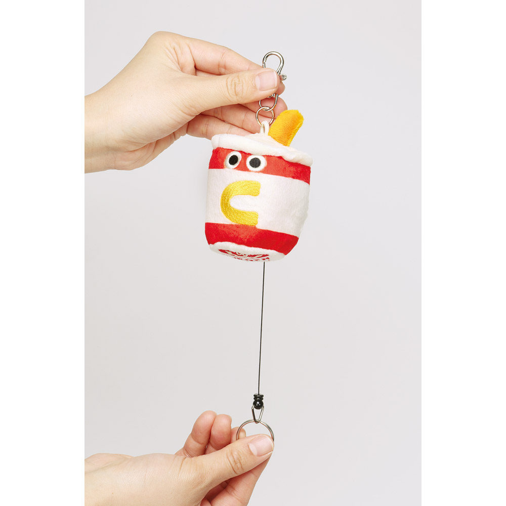 ぬいぐるみ リール付き キーホルダー マスコット 鍵 小物入れ 可愛い 子供 キッズ skater スケーター ZRNK1 バーガーコンクス ドリンク BURGER CONX 男子 女子【小物ケース キーリング リール こども】