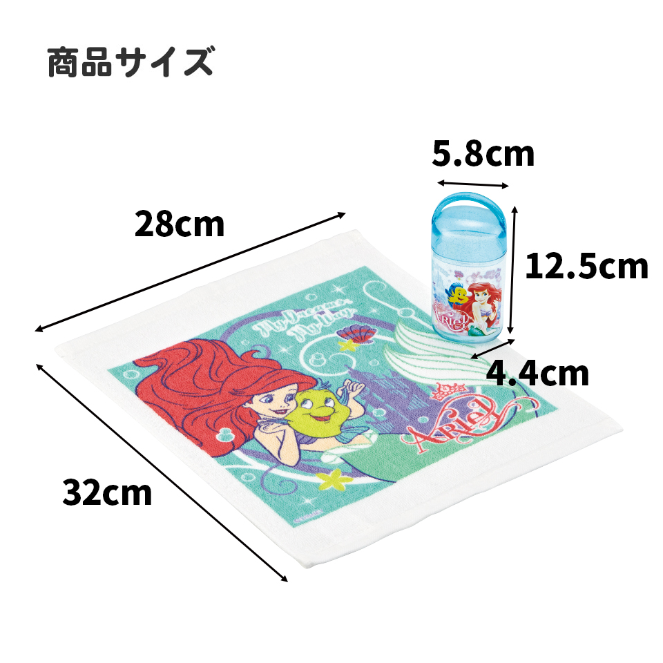 抗菌ケース付おしぼり アリエル24/OA5AG_4973307658976/スケーター