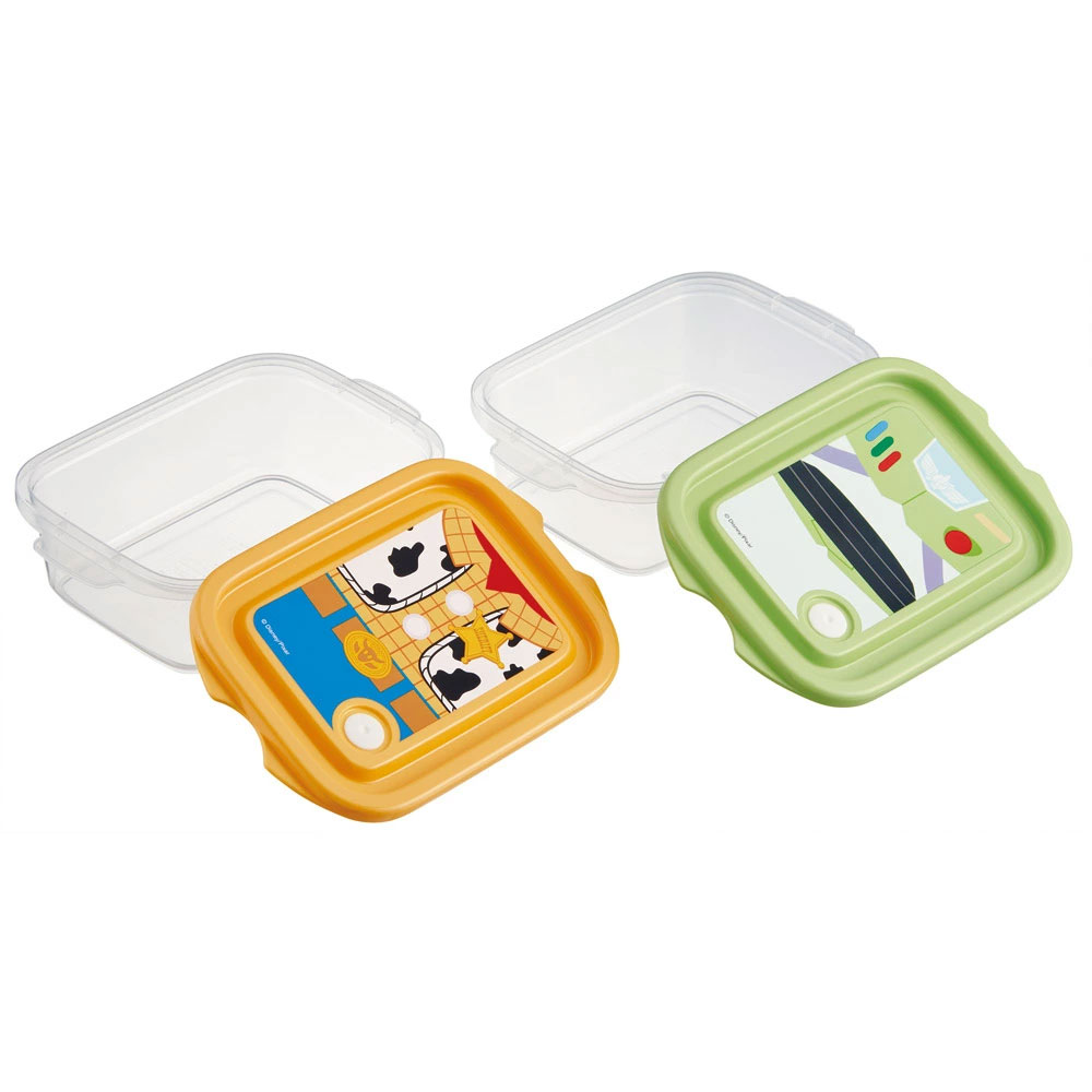 スケーター 保存容器 弁当箱 フードコンテナ シールボックス 2個セット 500ml プラスチックskater FCN2W トイストーリー トイ・ストーリー コスチューム【おしゃれ 食品保存 食材保存 シンプル お弁当 ランチボックス】