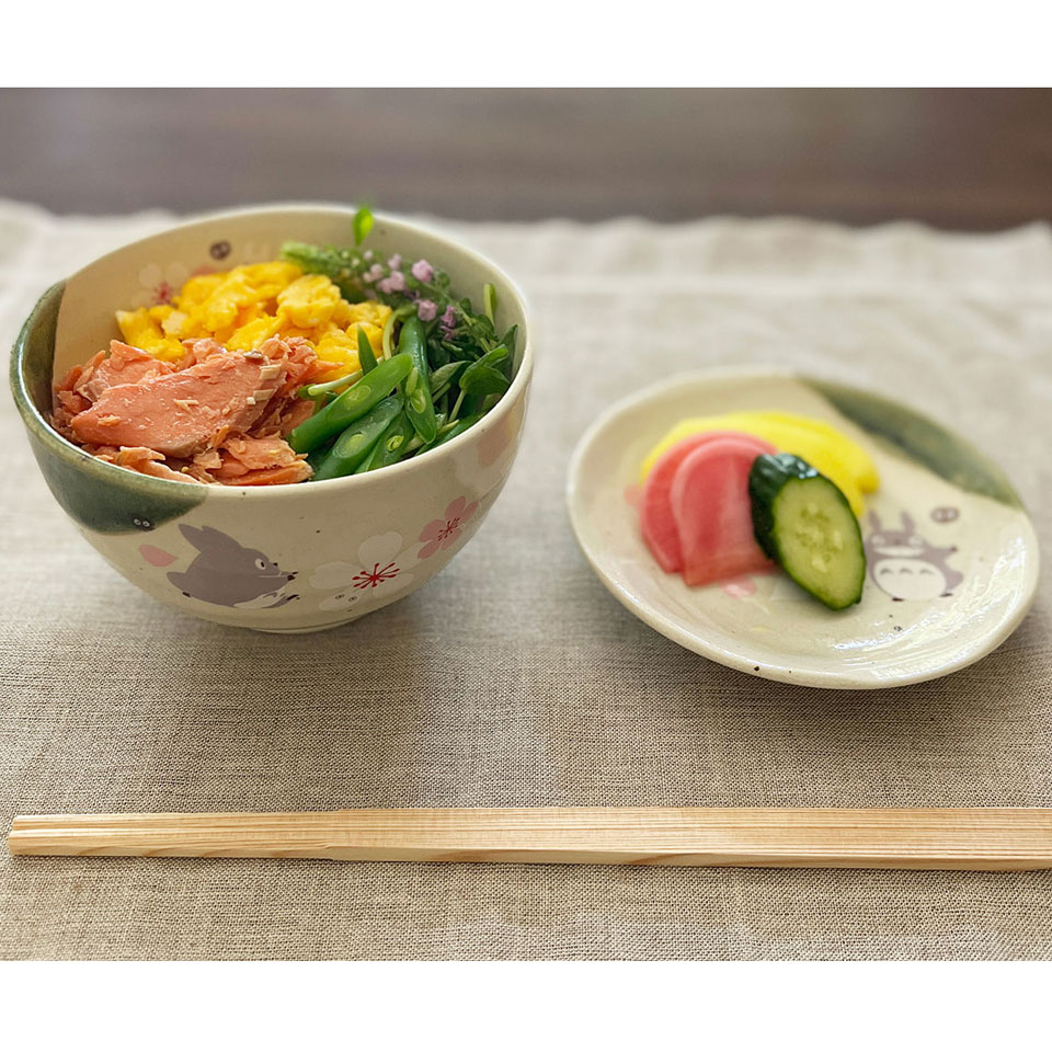 【送料無料】小鉢 小さい丼 小ドンブリ 小丼 鉢 食器 美濃焼き 美濃焼 ギフト 子供 おしゃれ スケーター CHMB1【キャラクター 和柄 焼物 陶器 かわいい 和食 ご飯茶碗 となりのトトロ totoro スタジオジブリ 女性】