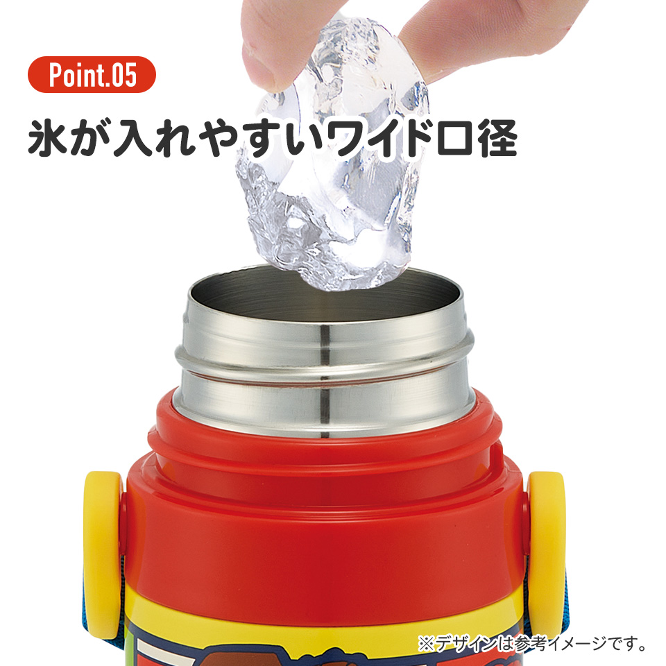 【送料無料】超軽量 直飲み コップ飲み兼用 2WAYステンレスボトル 470ml/430ml トイ・ストーリー25/SKDC4_4973307689871