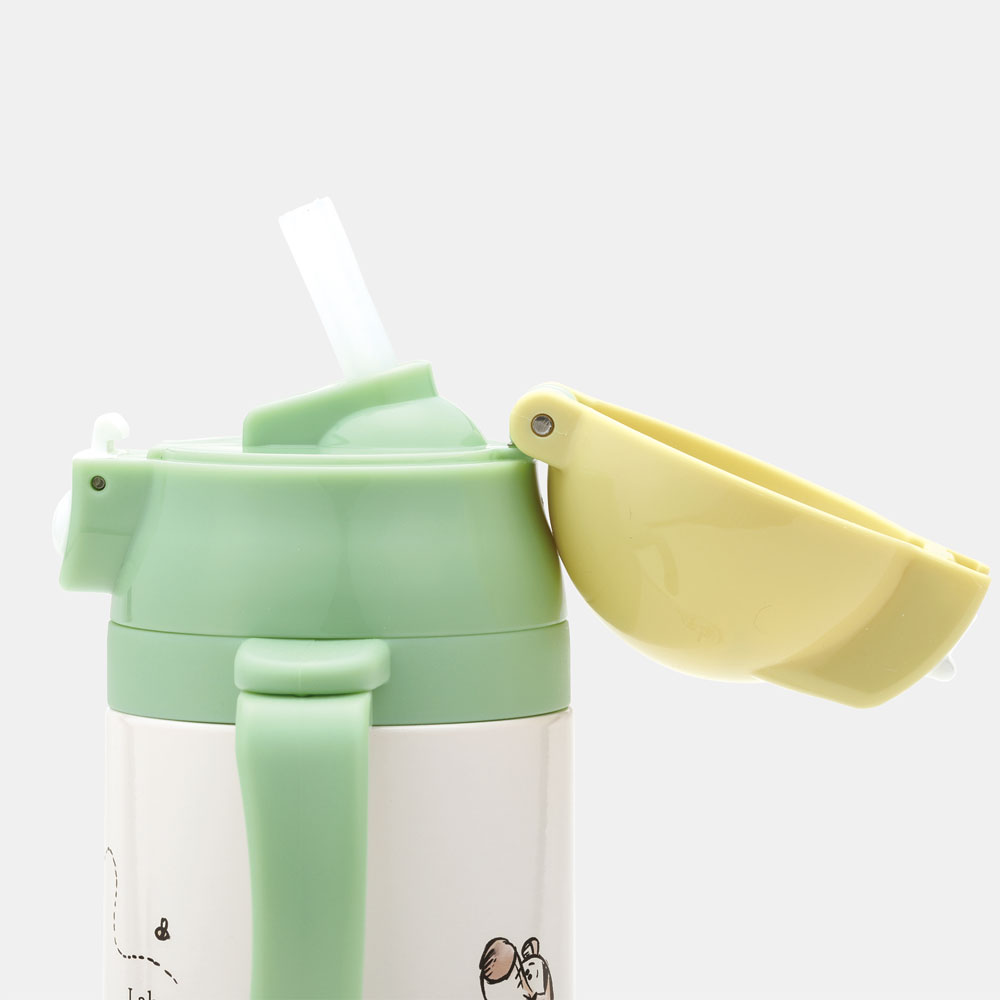 【送料無料】超軽量2WAYストローステンマグ 350ml くまのプーさん/STWM3N_4973307615078/スケーター