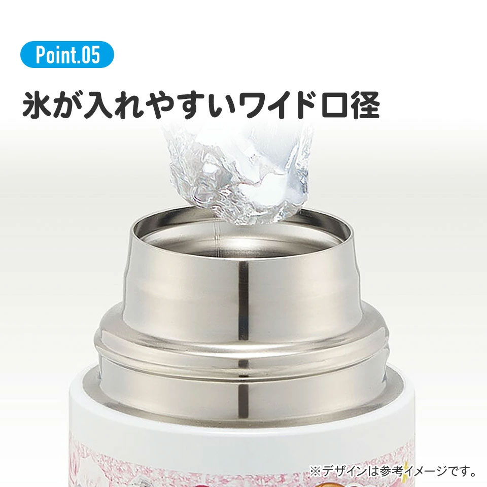 超軽量ダイレクトステンレスボトル 580ml プリンセス24/SDC6N_4973307659867