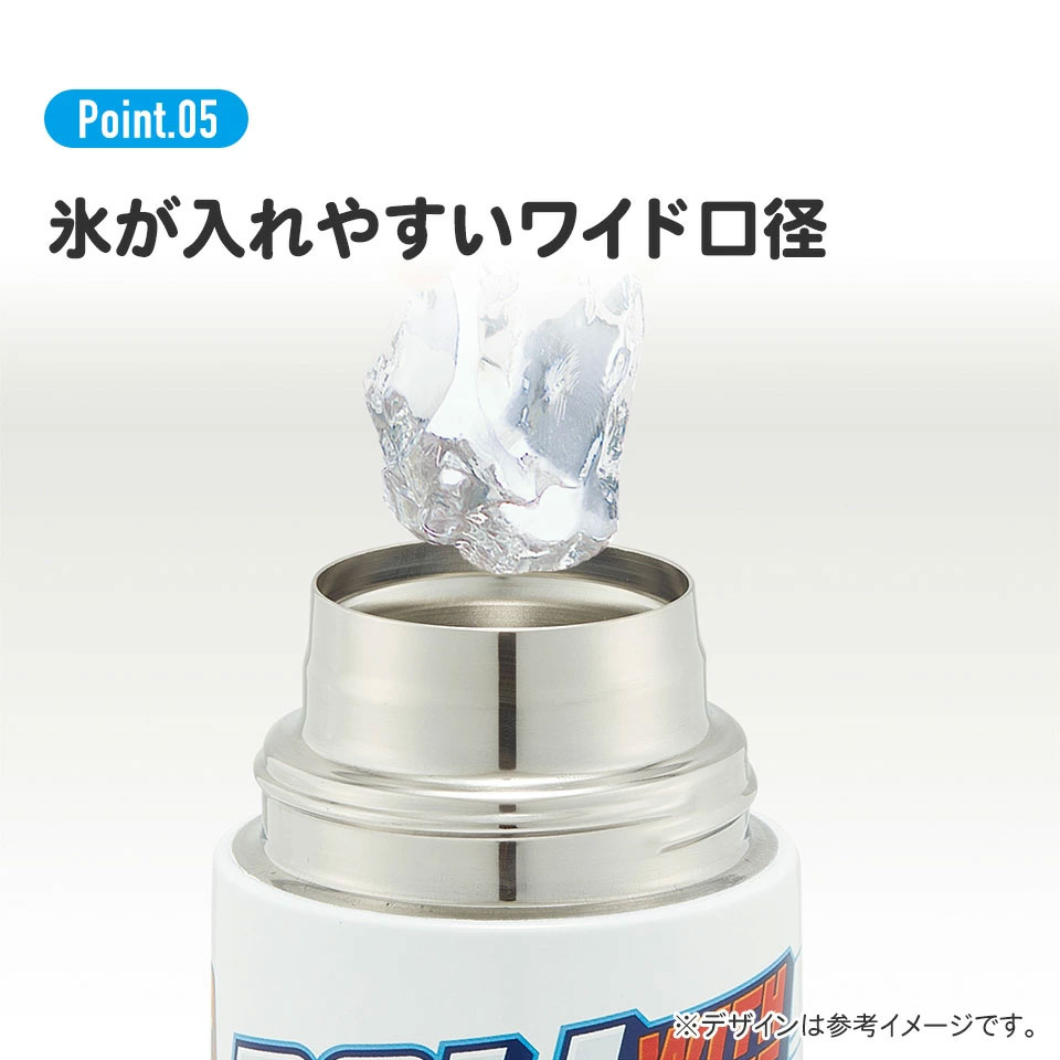 超軽量ダイレクトステンレスボトル 580ml パウ・パトロール24/SDC6N_4973307664670