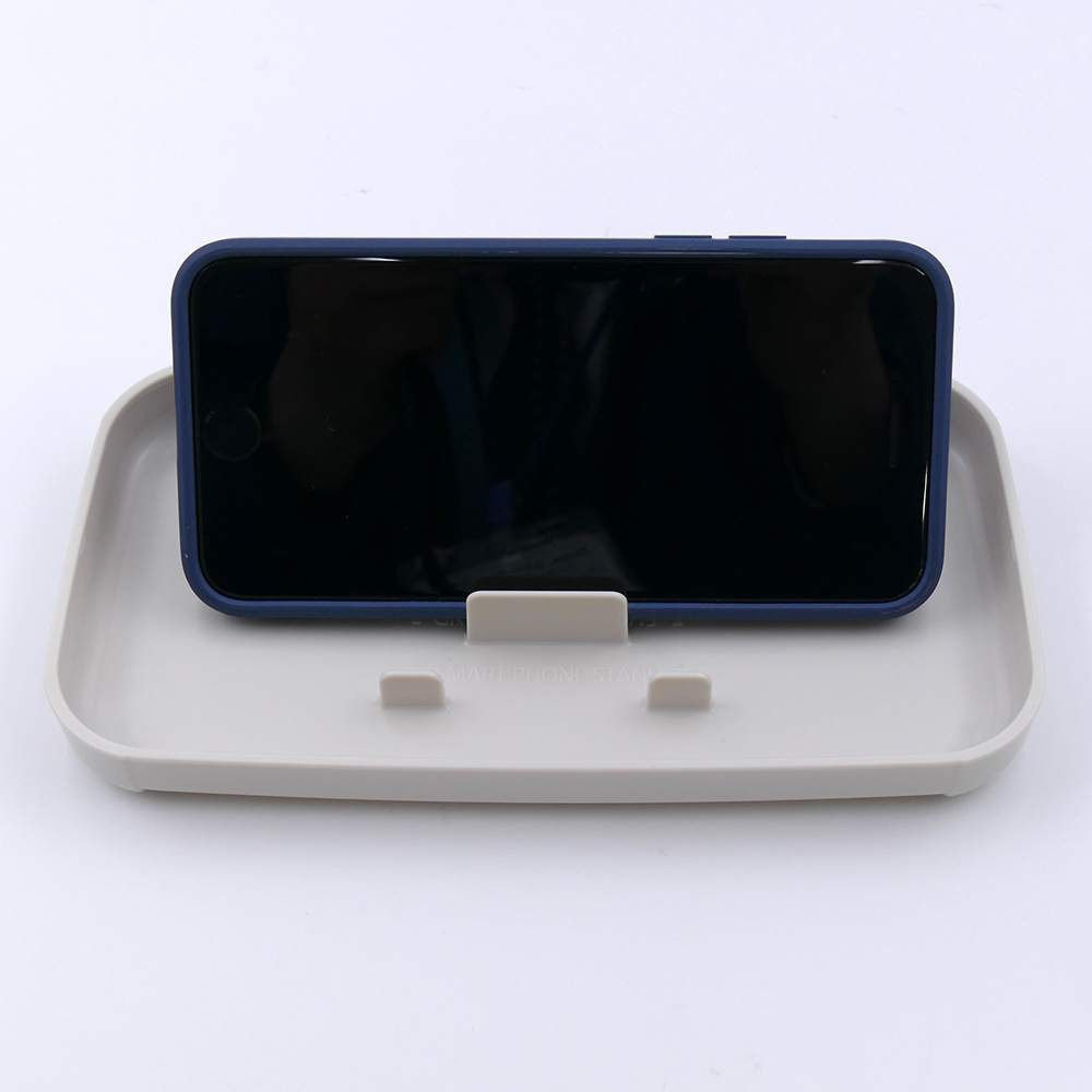 スケーター 弁当箱 スマホスタンド付き 600ml 1段 箸付き 仕切り 食洗機 レンジ 対応 日本製 skater PLB6SSH ベージュ 色 無地