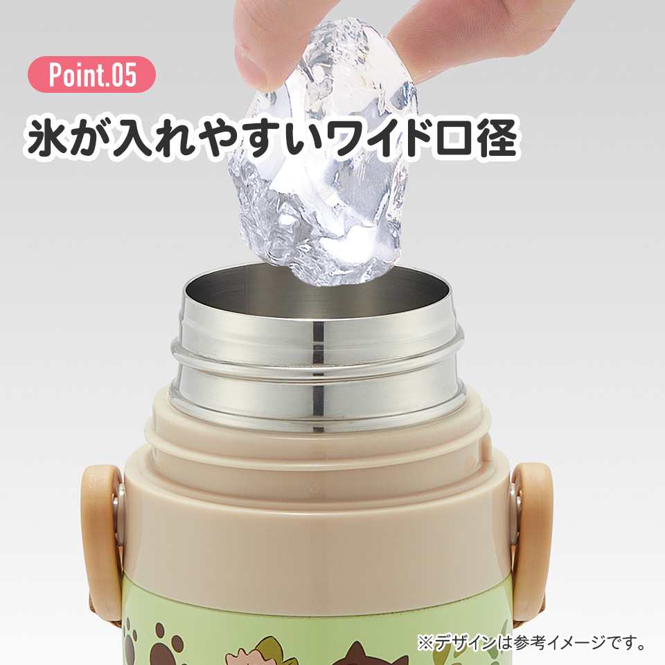 【送料無料】超軽量2WAYステンレスボトル 470ml/430mlとなりのトトロ(ネコバス)/SKDC4_4973307649615