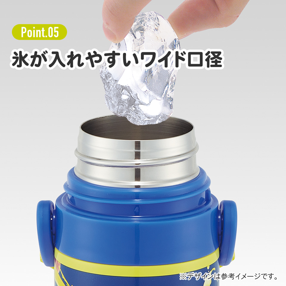 【送料無料】超軽量2WAYステンレスボトル 470ml/430mlスプラトゥーン３／SKDC4_4973307621987