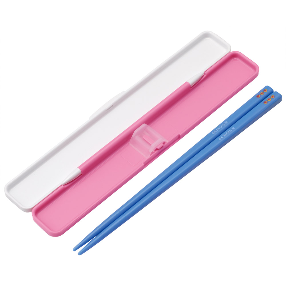 【メール便対象品】 お箸セット 食洗器対応 箸入れ 抗菌 カトラリー お弁当 箸 skater カトラリーセット スケーター ABC3AG パワーパフガールズ グッズ