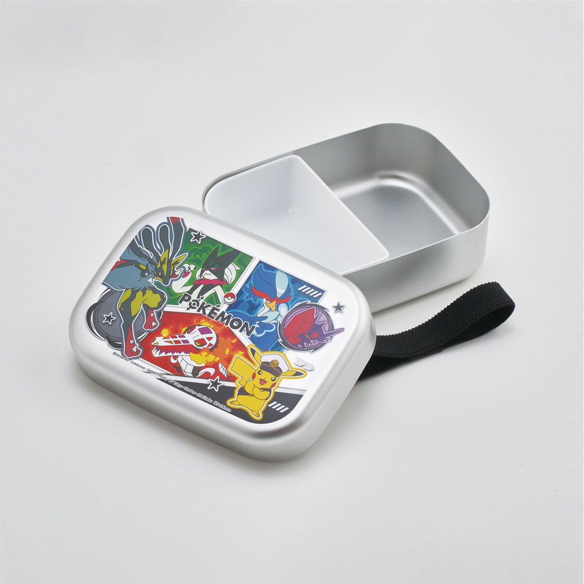 スケーター アルミ 弁当箱 子供 370ml 日本製 ランチベルト 付き 保温庫対応 skater ALB5NV ポケットモンスター 26年 ポケモン ピカチュウ【キャラクター アルミランチボックス キッズ お弁当箱 お弁当 中子付 子ども】