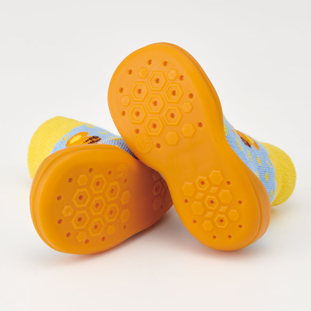 ソックス シューズ XS 11.3cm ベビー ファースト シューズ 靴 赤ちゃん BSSHL1 スケーター skater トラ とら チアフル タイガー 動物 男の子 男子【キャラクター 靴下 くつ クツ ファーストシューズ 室内履き ベビーシューズ 子供】