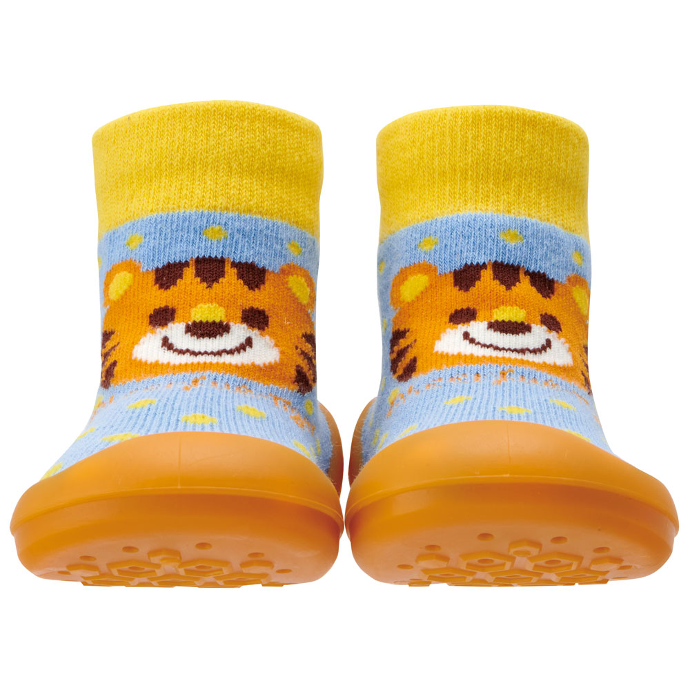 ソックス シューズ ギフトボックス S 11.9cm ベビー 靴 赤ちゃん BSSHL2G スケーター skater トラ とら チアフル タイガー 動物 男の子 男子【キャラクター 靴下 くつ クツ ファーストシューズ】