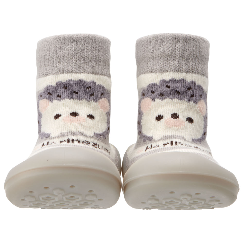 ソックス シューズ ギフトボックス M 12.6cm ベビー 靴 赤ちゃん BSSHL3G スケーター skater Pompons 【キャラクター 靴下 くつ クツ ファーストシューズ】