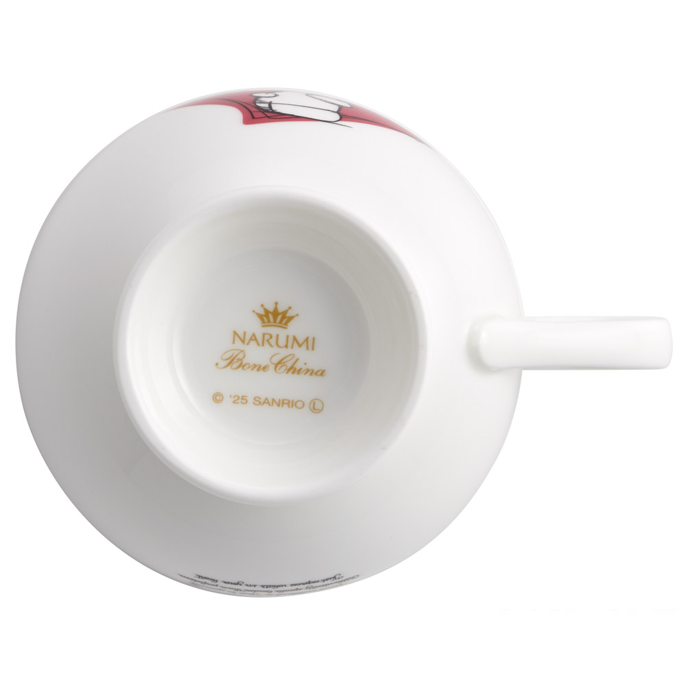 【送料無料】カップ ソーサー 240ml ナルミボーンチャイナ NARUMI ナルミ ボーンチャイナ 食器 スケーター skater CBCS24 キティ ハローキティ キティちゃん 女の子【カップソーサーセット 陶磁器 キャラクター 鳴海製陶】