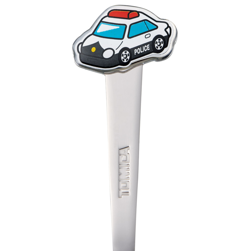 【メール便対象品】 スケーター スプーン キャラクター キッズ ステンレス 製 ステンレススプーン ダイカット skater DSS1C トミカ パトカー tomica 車 くるま 男の子【かわいい 子供 こども デザート カトラリー プチギフト】