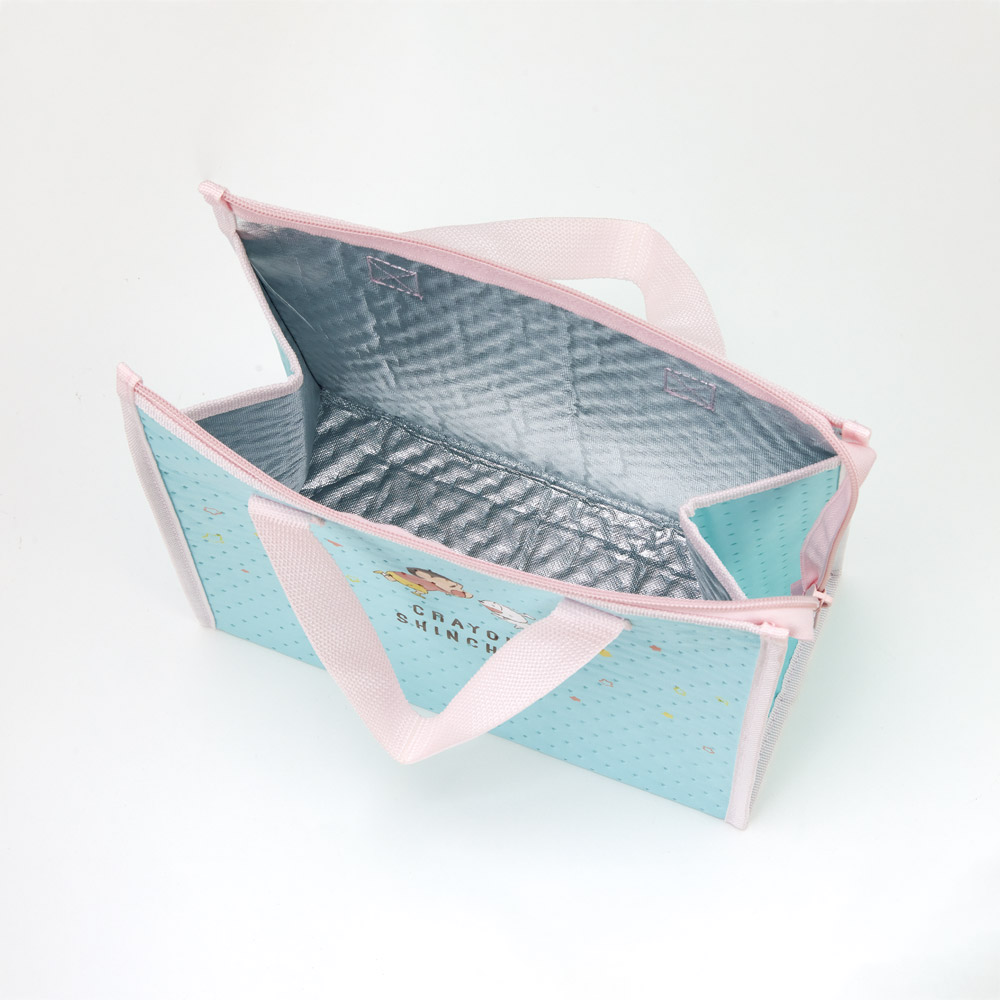 スケーター ランチバッグ 保冷バッグ 保冷 弁当 保冷バック 大きめ 不織布 バッグ お弁当 子供 skater FBC1 クレヨンしんちゃん クレしん 男の子 女の子【キャラクター マチ 広い ランチ 母の日 おしゃれ 学生】