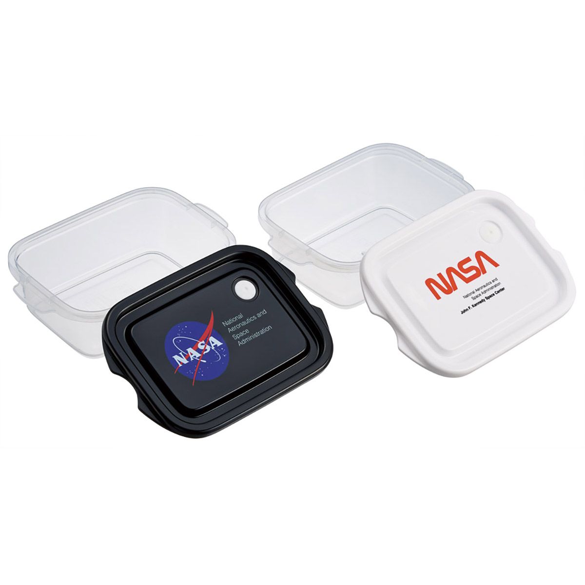 スケーター 保存容器 弁当箱 フードコンテナ シールボックス 2個セット 500ml プラスチックskater FCN2W NASA ナサ グッズ【おしゃれ 食品保存 食材保存 シンプル お弁当 ランチボックス】