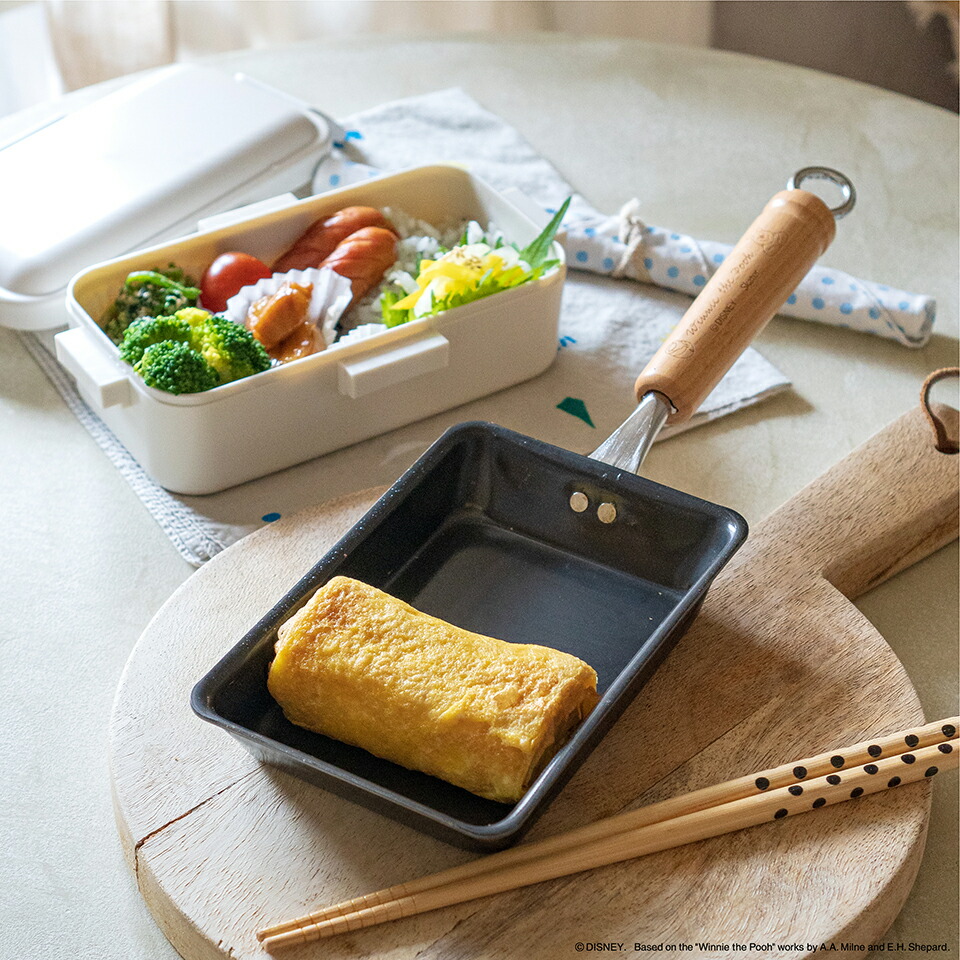 【送料無料】スケーター 鉄製 玉子焼 くまのプーさん 卵焼き 器 フライパン 調理器具 シリコーン焼付塗装 から焼き不要 キッチン 用品 グッズ 焼く 調理 料理 燕三条 かわいい キャラクター ディズニー Disney IRT2