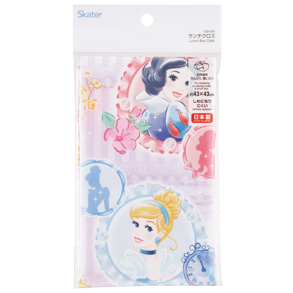 【メール便対象品】 スケーター ランチクロス 風呂敷 クロス キャラクター ランチョンマット 日本製 お弁当 お弁当包み skater KB4SN ディズニー プリンセス 26年 女の子 女子【キッズ 子供 子ども かわいい 可愛い 小学校 幼稚園】