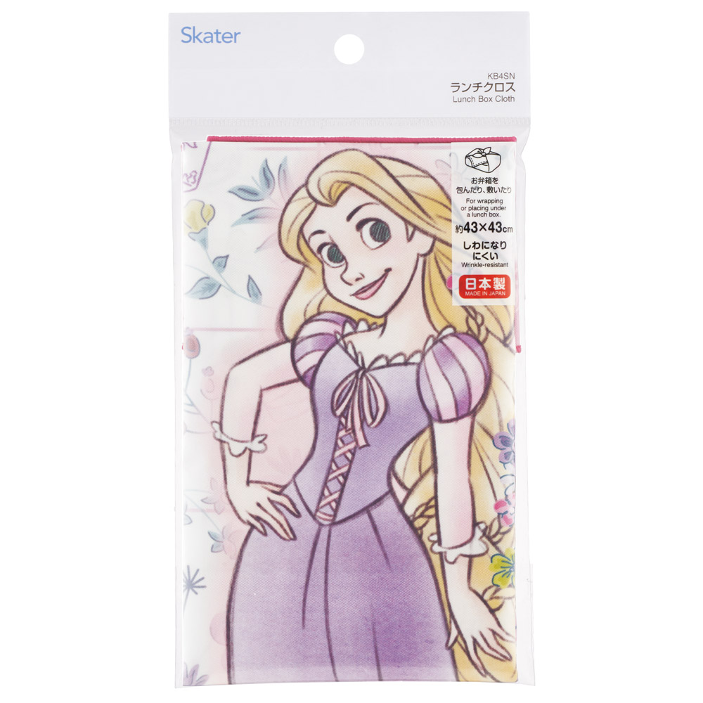 【メール便対象品】 スケーター ランチクロス 風呂敷 クロス キャラクター ランチョンマット 日本製 お弁当 お弁当包み skater KB4SN 塔の上の ラプンツェル 26年 ディズニー【キッズ 子供 子ども かわいい 可愛い 小学校 幼稚園】