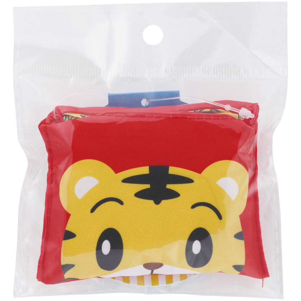 【メール便対象品】 折りたたんでバッグ 親子でお手伝いバッグ お手伝い バッグ 小さめ 小ぶり 縦長 子供 キッズ スケーター skater KFB1 しましま とらの しまじろう 男の子 女の子