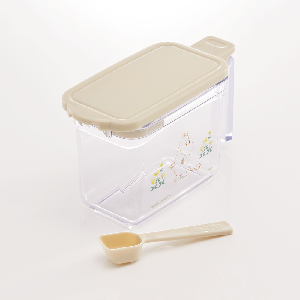 調味料 ポット 380ml ワンプッシュで開く 調味料 入れ 容器 砂糖 塩 KHP1 スケーター skater ムーミン Moomin リトルミイ 女性 レディース