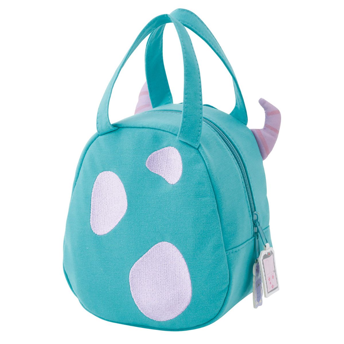スケーター ランチバッグ キッズ お弁当かばん ミニトート かわいい おしゃれ skater KNBD1 サリー モンスターズ・インク モンスターズインク【ミニバッグ キャラクター ダイカットポーチ バッグ】