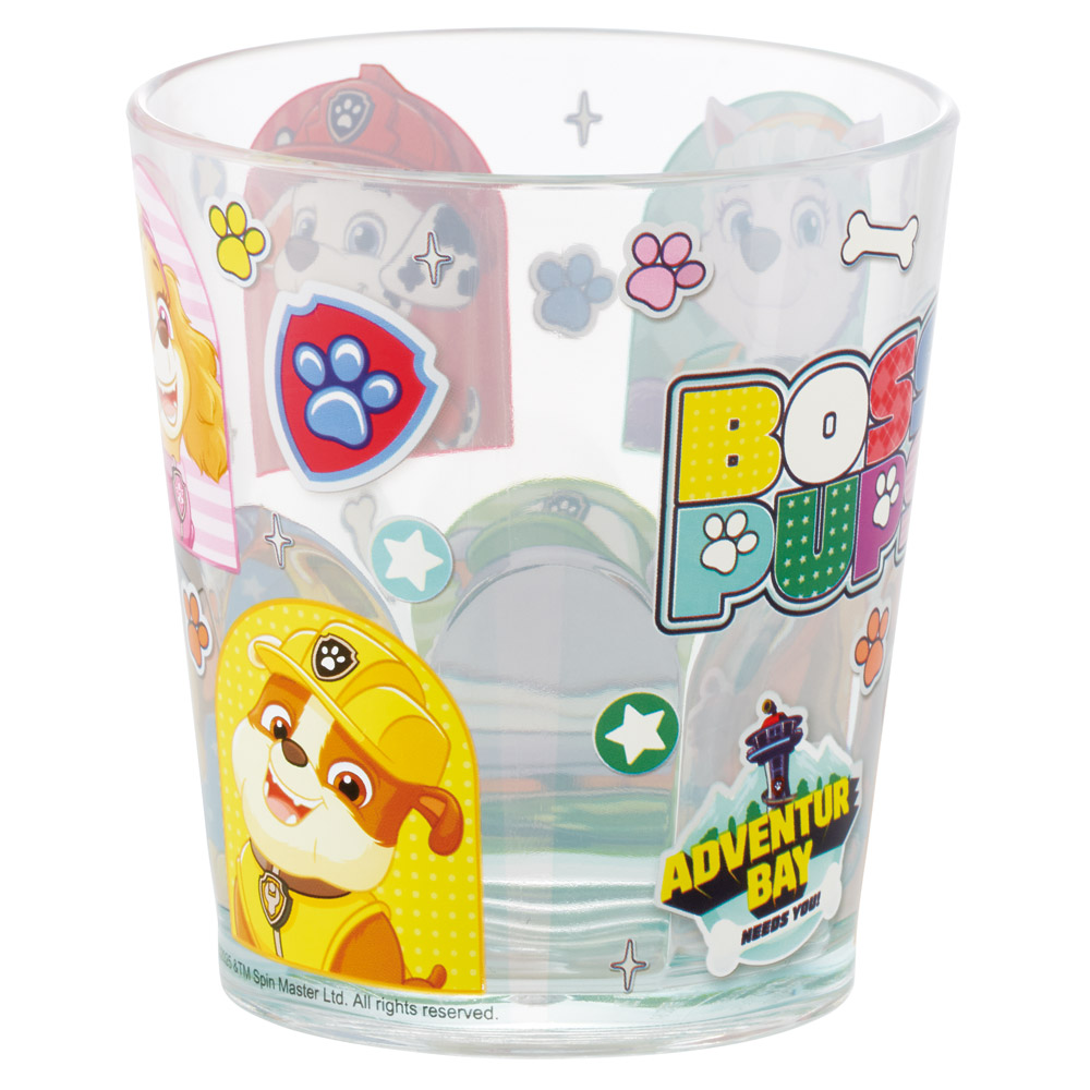 スケーター アクリル コップ 割れにくい 280ml プラスチック 子供 子ども キッズ キャラクター skater KSA4J パウ パトロール 26年 パウパト 男の子 男子 男児【透明 クリア アクリルコップ 洗面所 タンブラー】