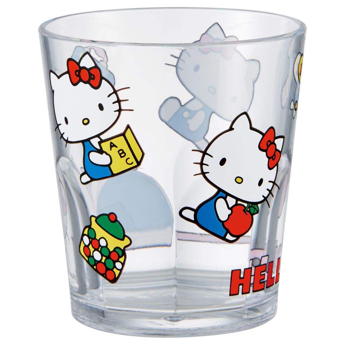 スケーター アクリル コップ 割れにくい 280ml プラスチック 子供 キッズ キャラクター skater KSA4J ハローキティ レトロ キティちゃん サンリオ【透明 クリア アクリルコップ 洗面所 タンブラー】
