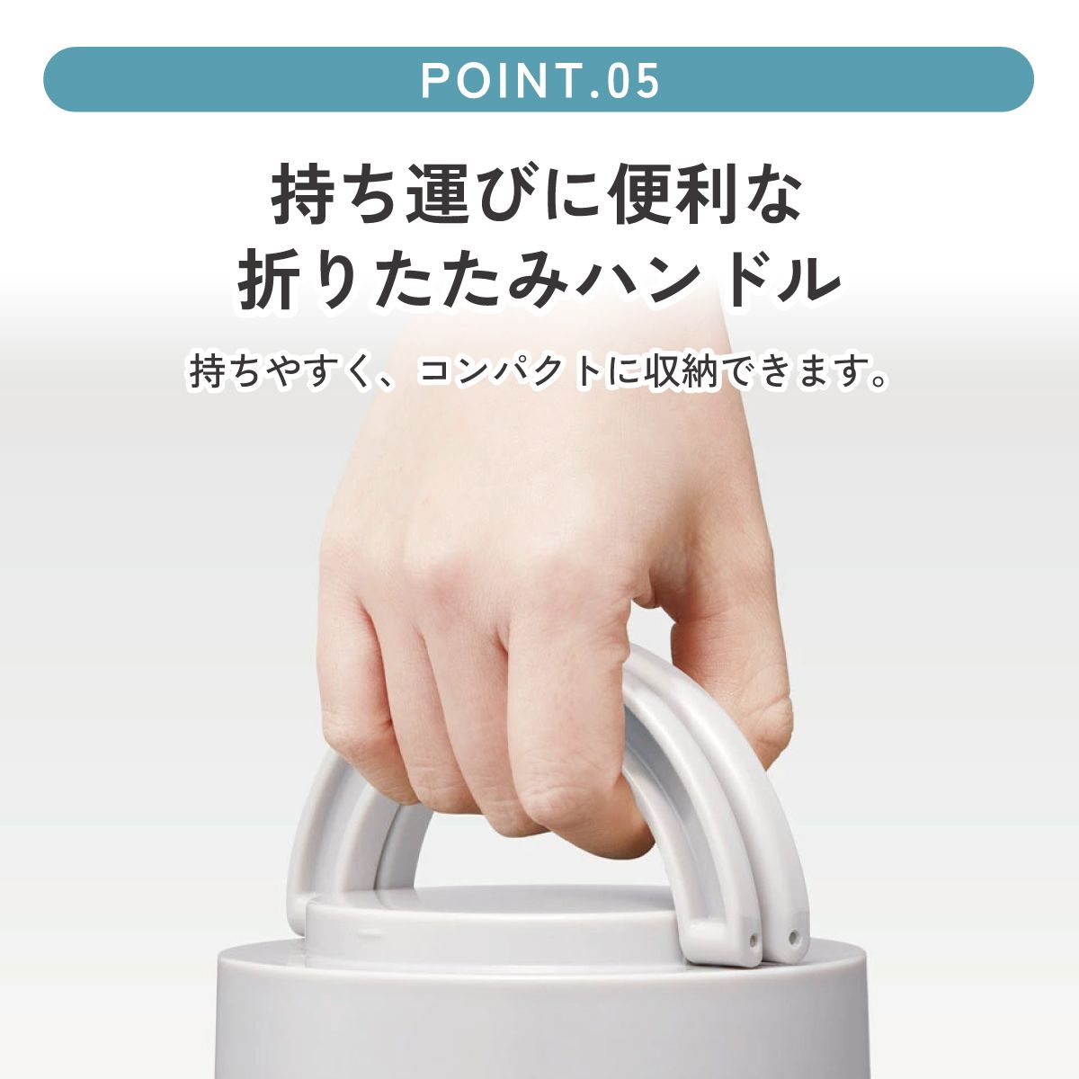 【送料無料】折りたたみ ハンドル付き 保温 保冷 丼 ステンレスランチジャー 540ml お弁当 ランチ 温かい スケーター skater LDNO6AG フィールカラー テラコッタオレンジ