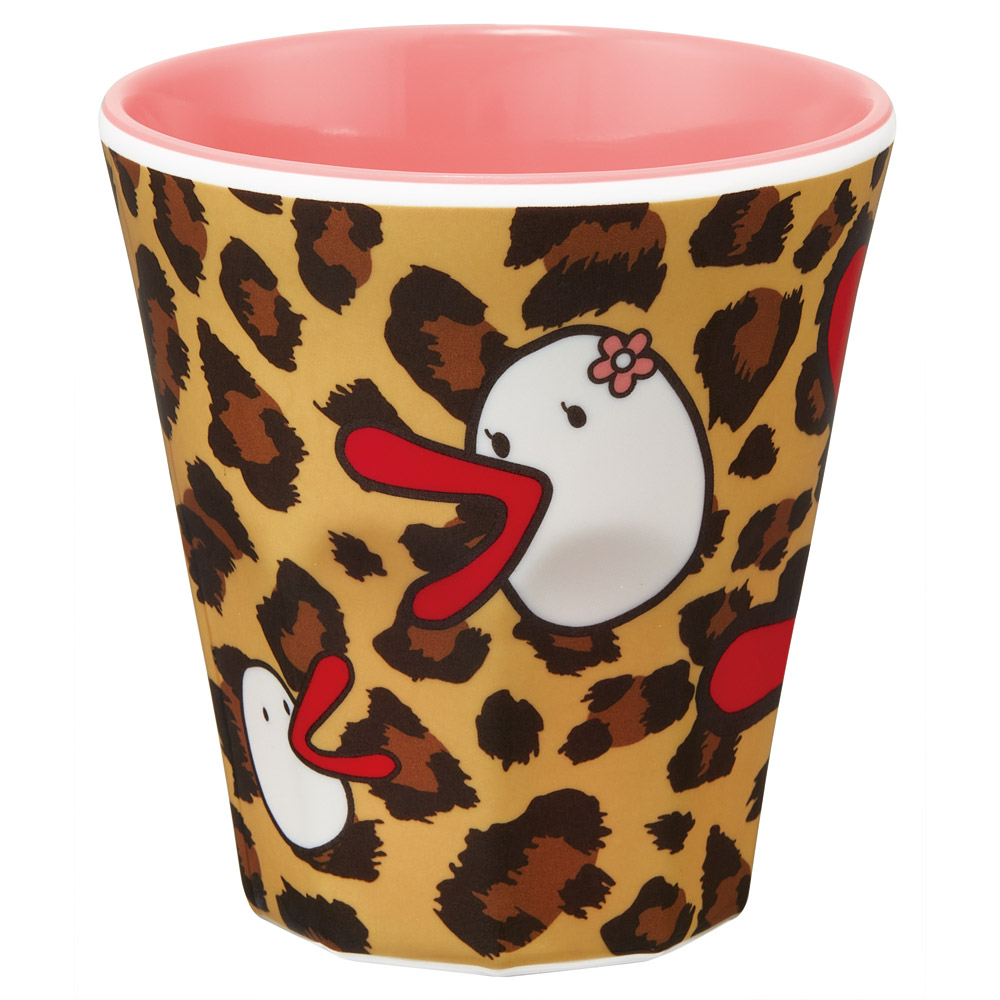 メラミンタンブラー 270ml ハチエモン ヒョウ柄/MTB2_4973307503214