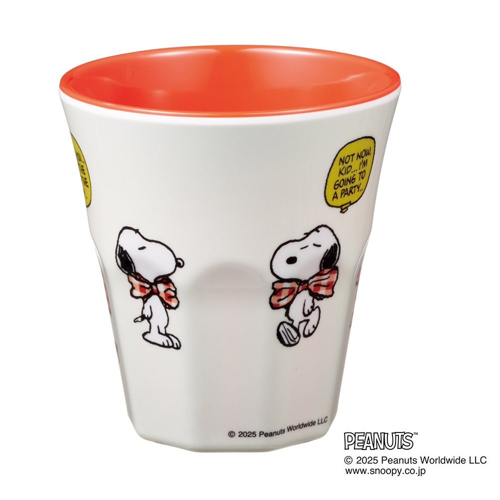 スケーター メラミン カップ コップ キャラクター 子供 割れにくい メラミンコップ skater MTB2 ブルーリボン スヌーピー SNOOPY ピーナッツ【食洗機対応 取っ手なし タンブラー メラミンタンブラー】