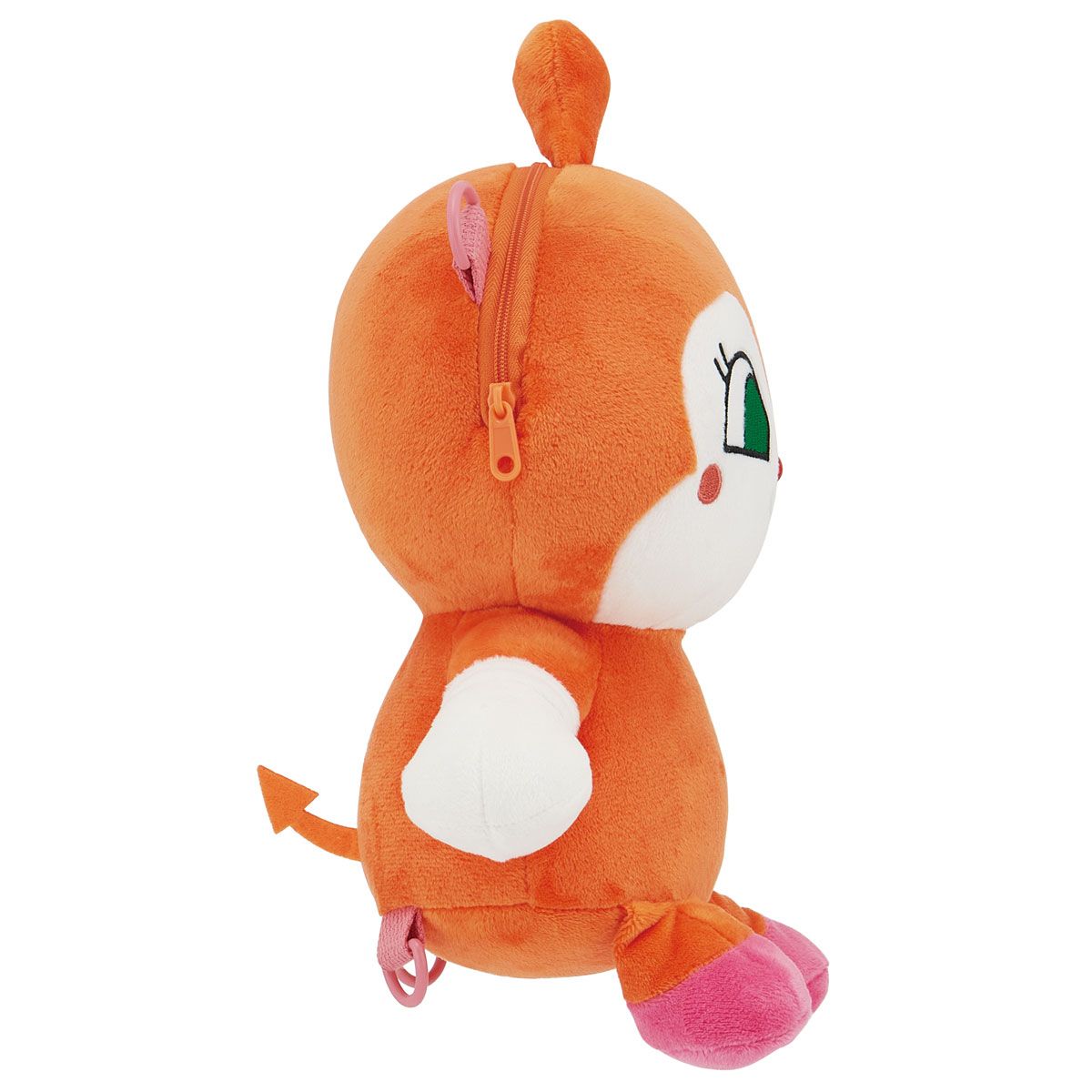 スケーター  ドキンちゃん ぬいぐるみ リュック キャラクター 子供 リュックサック かわいい skater NRYU1 アンパンマン あんぱんまん グッズ【子ども キッズ こども 可愛い ファスナー 3WAY】