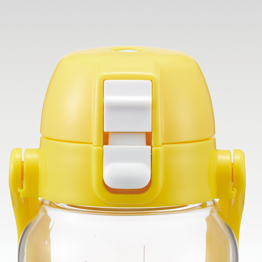 ドリンク マーカー ボトル 1000ml 1L 水筒 直飲み 水分補給 メモリ付き 透明 スケーター skater PDMK10 ポケットモンスター ポケモン ピカチュウ フェイス 23年