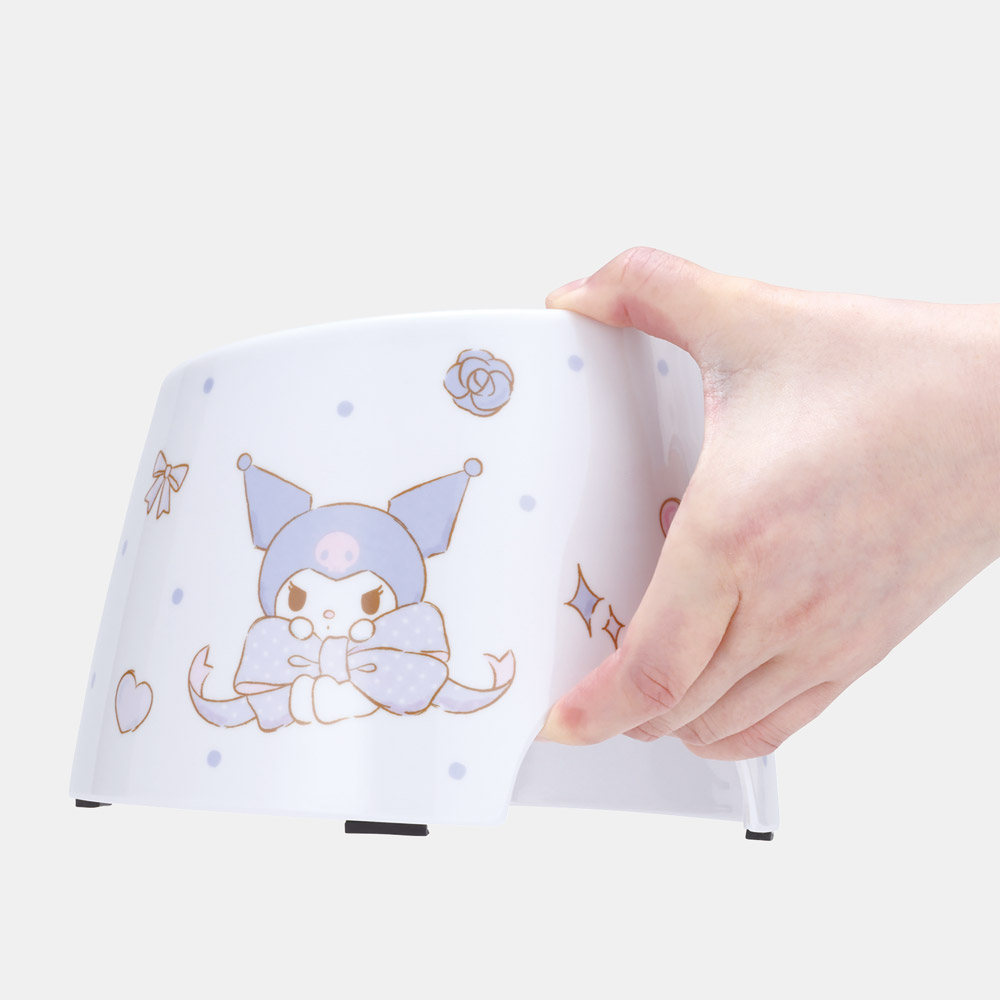 メラミン製 フード ボウル ペット 食器 エサ 犬 わんちゃん メラミン キャラクター スケーター skater PMFB1 クロミ クロミちゃん サンリオ 女の子 女子【いぬ 餌 エサ 皿 ワンちゃん】