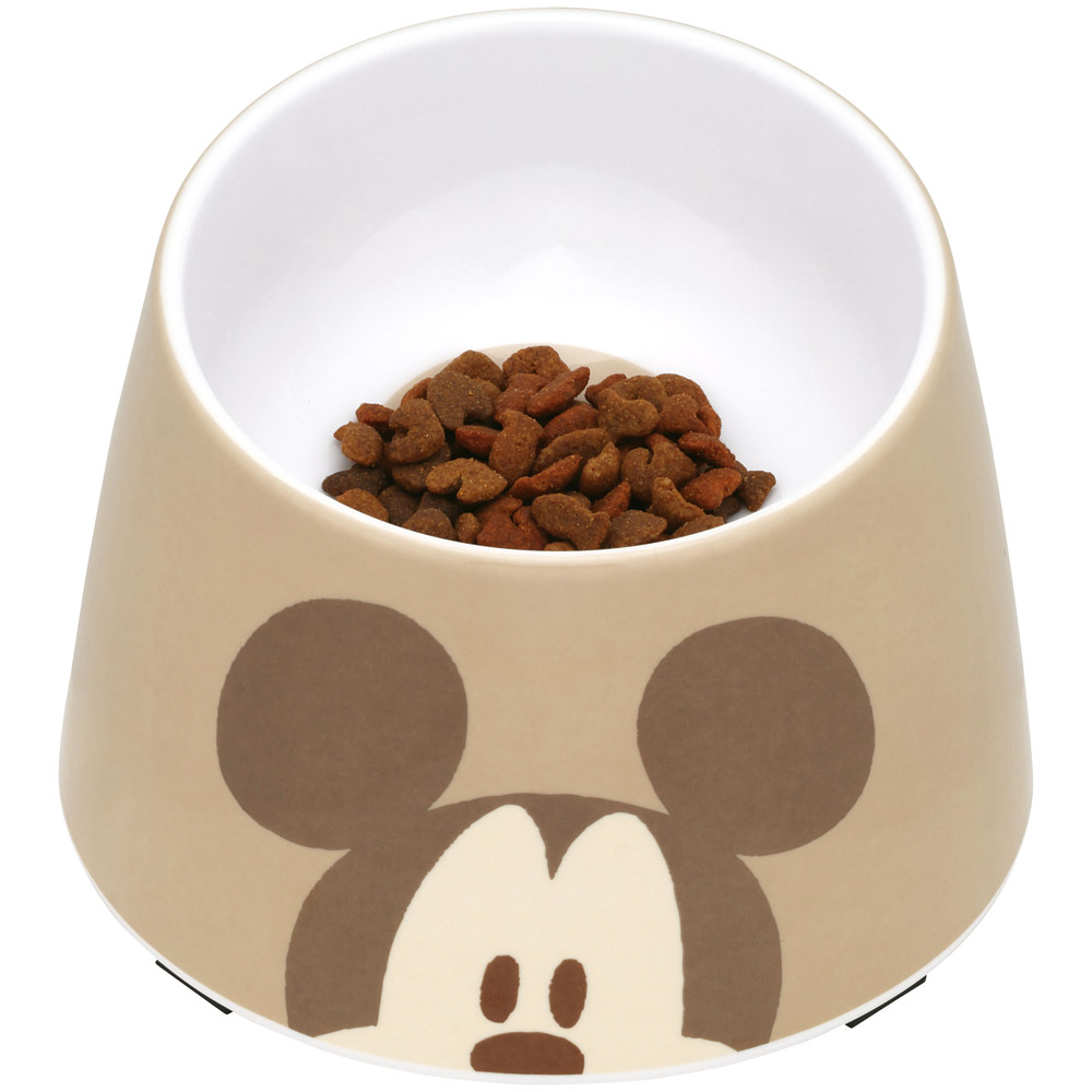 メラミン製 フード ボウル ペット 食器 エサ 犬 わんちゃん メラミン キャラクター スケーター skater PMFB1 ミッキーマウス ミッキー Mickey 男の子 女の子【いぬ 餌 エサ 皿 ワンちゃん】